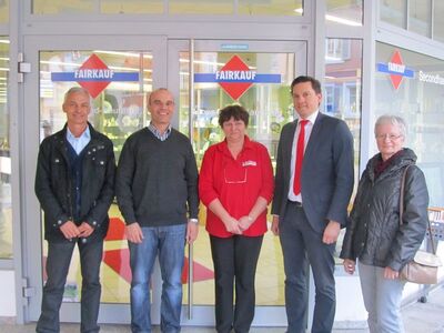 Foto: Herr Litterst, Herr Krezdorn, Frau Herzog, Johannes Fechner, Heide Thoma.